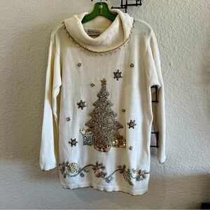 Vintage Victoria Jones Holiday Sweater - Size M
